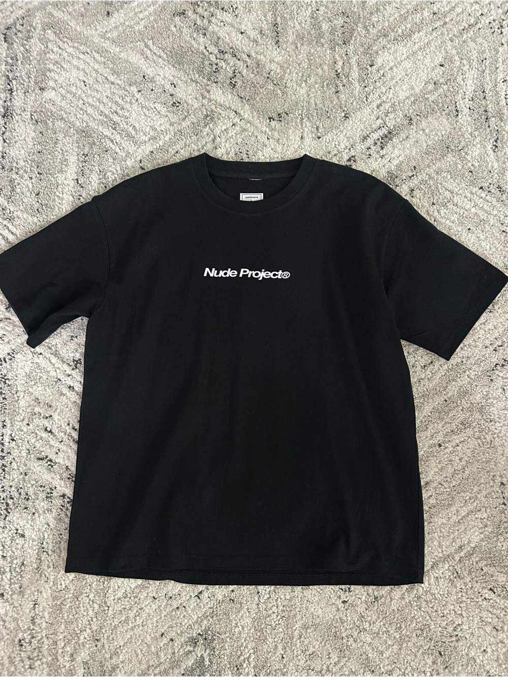 Black Logo Short Sleeve Tee